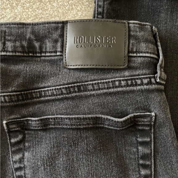 Hollister Men's Black Slim Straight Size W 33 L 32 - Picture 2 of 11